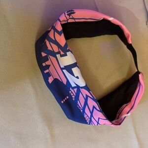 Stylish Pink and Black Headband